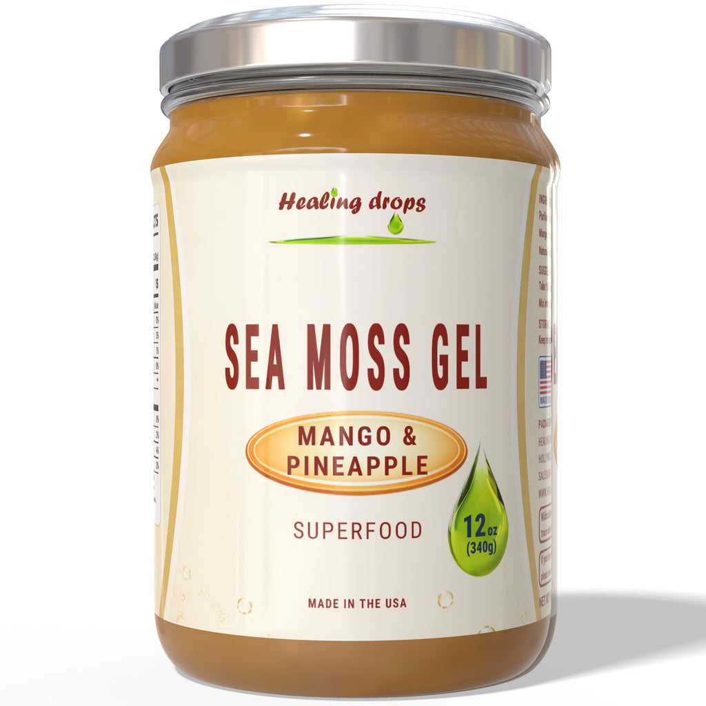 Sea Moss Gel with Pineapple Mango - Superfood Healing Drops