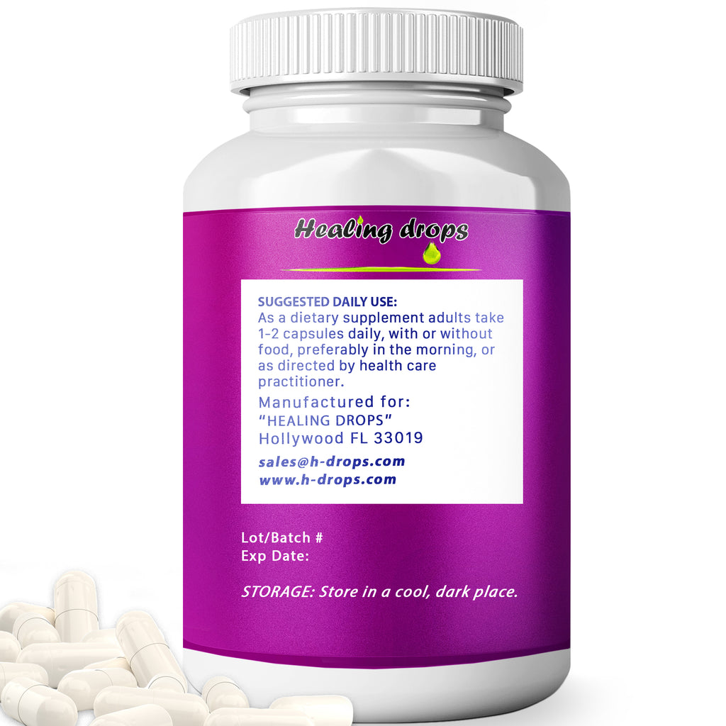 NMN 400mg Capsules | NAD+ Support & Cellular Energy | Healing Drops