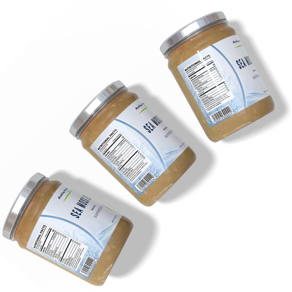 Sea Moss Gel Original | 92 Minerals & Trace Elements | Healing Drops™