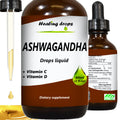 Organic Ashwagandha Liquid Drops | Stress & Energy Support | Healing Drops™